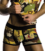 Gregg Homme Paradise Low Rise Biker Boxer Brief